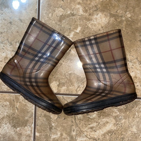 Burberry Other - Burberry Rain Boots | Size 1-2 Kids